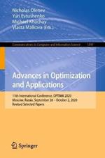 Advances in Optimization and Applications: 11th International Conference, OPTIMA 2020, Moscow, Russia, September 28 – October 2, 2020, Revised Selected Papers