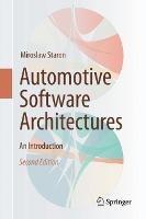 Automotive Software Architectures: An Introduction - Miroslaw Staron - cover