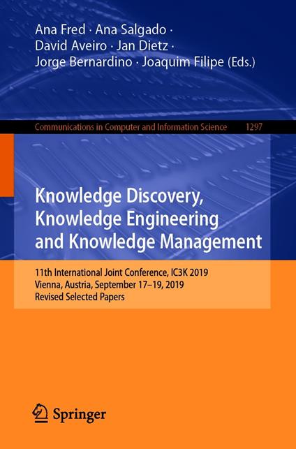 Knowledge Discovery, Knowledge Engineering and Knowledge Management