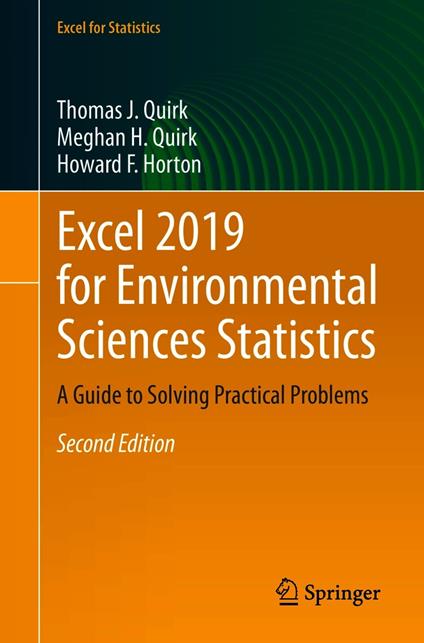 Excel 2019 for Environmental Sciences Statistics