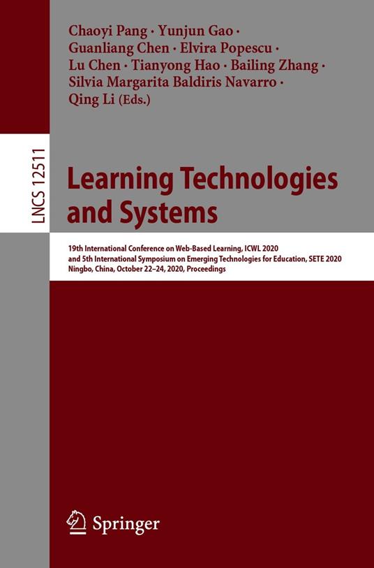 Learning Technologies and Systems