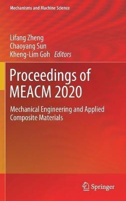 Proceedings of MEACM 2020: Mechanical Engineering and Applied Composite Materials - cover
