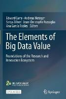 The Elements of Big Data Value: Foundations of the Research and Innovation Ecosystem - cover