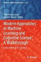Modern Approaches in Machine Learning and Cognitive Science: A Walkthrough: Latest Trends in AI, Volume 2
