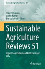 Sustainable Agriculture Reviews 51