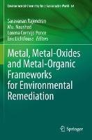 Metal, Metal-Oxides and Metal-Organic Frameworks for Environmental Remediation