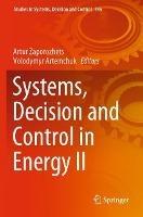Systems, Decision and Control in Energy II - cover