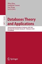 Databases Theory and Applications: 32nd Australasian Database Conference, ADC 2021, Dunedin, New Zealand, January 29 – February 5, 2021, Proceedings