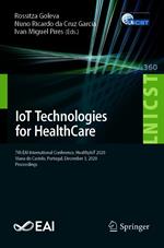 IoT Technologies for HealthCare