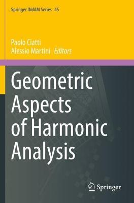 Geometric Aspects of Harmonic Analysis - cover