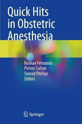 Quick Hits in Obstetric Anesthesia - cover