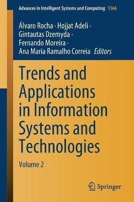 Trends and Applications in Information Systems and Technologies: Volume 2 - cover