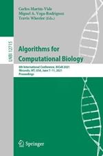 Algorithms for Computational Biology: 8th International Conference, AlCoB 2021, Missoula, MT, USA, June 7–11, 2021, Proceedings