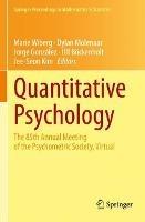 Quantitative Psychology: The 85th Annual Meeting of the Psychometric Society, Virtual - cover