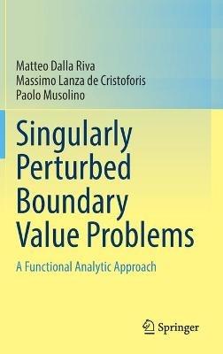 Singularly Perturbed Boundary Value Problems: A Functional Analytic Approach - Matteo Dalla Riva,Massimo Lanza de Cristoforis,Paolo Musolino - cover