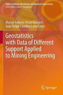 Geostatistics with Data of Different Support Applied to Mining Engineering - Marcel Antonio Arcari Bassani,João Felipe Coimbra Leite Costa - cover