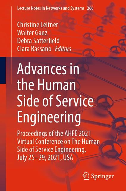 Advances in the Human Side of Service Engineering