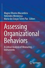 Assessing Organizational Behaviors: A Critical Analysis of Measuring Instruments