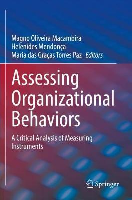 Assessing Organizational Behaviors: A Critical Analysis of Measuring Instruments - cover