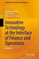 Innovative Technology at the Interface of Finance and Operations: Volume II - cover