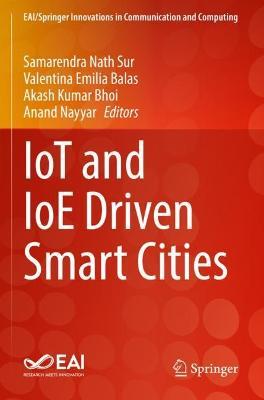 IoT and IoE Driven Smart Cities - cover