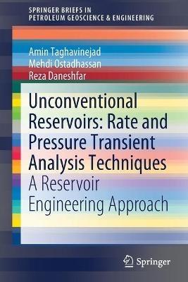 Unconventional Reservoirs: Rate and Pressure Transient Analysis Techniques: A Reservoir Engineering Approach - Amin Taghavinejad,Mehdi Ostadhassan,Reza Daneshfar - cover