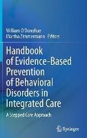 Handbook of Evidence-Based Prevention of Behavioral Disorders in Integrated Care: A Stepped Care Approach - cover