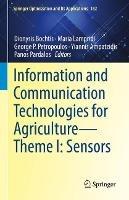 Information and Communication Technologies for Agriculture—Theme I: Sensors - cover