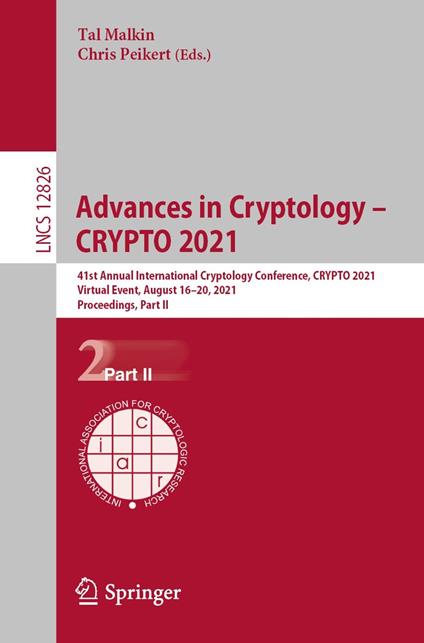 Advances in Cryptology – CRYPTO 2021