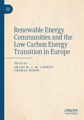 Renewable Energy Communities and the Low Carbon Energy Transition in Europe - cover