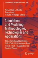 Simulation and Modeling Methodologies, Technologies and Applications: 10th International Conference, SIMULTECH 2020 Lieusaint - Paris, France, July 8-10, 2020  Revised Selected Papers