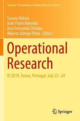 Operational Research: IO 2019, Tomar, Portugal, July 22–24 - cover