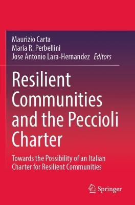 Resilient Communities and the Peccioli Charter: Towards the Possibility of an Italian Charter for Resilient Communities - cover