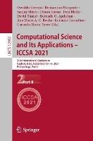 Computational Science and Its Applications – ICCSA 2021: 21st International Conference, Cagliari, Italy, September 13–16, 2021, Proceedings, Part II - cover