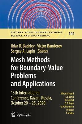 Mesh Methods for Boundary-Value Problems and Applications: 13th International Conference, Kazan, Russia,  October 20-25, 2020 - cover