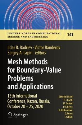 Mesh Methods for Boundary-Value Problems and Applications: 13th International Conference, Kazan, Russia,  October 20-25, 2020 - cover