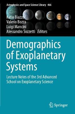 Demographics of Exoplanetary Systems: Lecture Notes of the 3rd Advanced School on Exoplanetary Science - cover