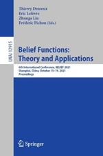 Belief Functions: Theory and Applications: 6th International Conference, BELIEF 2021, Shanghai, China, October 15–19, 2021, Proceedings