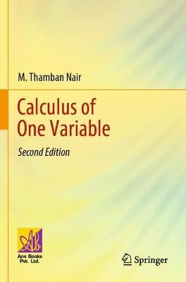 Calculus of One Variable - M. Thamban Nair - cover