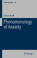 Phenomenology of Anxiety - Stefano Micali - cover
