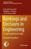 Rankings and Decisions in Engineering: Conceptual and Practical Insights - Fiorenzo Franceschini,Domenico A. Maisano,Luca Mastrogiacomo - cover