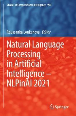 Natural Language Processing in Artificial Intelligence — NLPinAI 2021 - cover