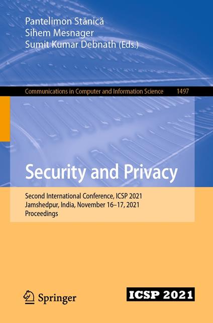 Security and Privacy