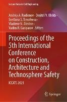 Proceedings of the 5th International Conference on Construction, Architecture and Technosphere Safety: ICCATS 2021 - cover