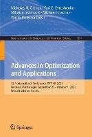 Advances in Optimization and Applications: 12th International Conference, OPTIMA 2021, Petrovac, Montenegro, September 27 – October 1, 2021, Revised Selected Papers - cover