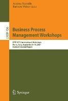Business Process Management Workshops: BPM 2021 International Workshops, Rome, Italy, September 6–10, 2021, Revised Selected Papers - cover