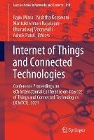 Internet of Things and Connected Technologies: Conference Proceedings on 6th International Conference on Internet of Things and Connected Technologies (ICIoTCT), 2021 - cover