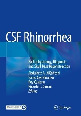 CSF Rhinorrhea: Pathophysiology, Diagnosis and Skull Base Reconstruction - cover