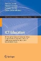 ICT Education: 50th Annual Conference of the Southern African Computer Lecturers' Association, SACLA 2021, Johannesburg, South Africa, July 16, 2021, Revised Selected Papers - cover