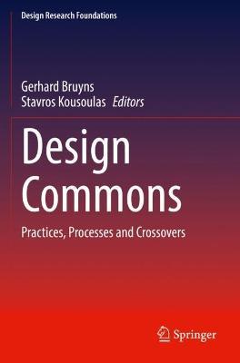 Design Commons: Practices, Processes and Crossovers - cover